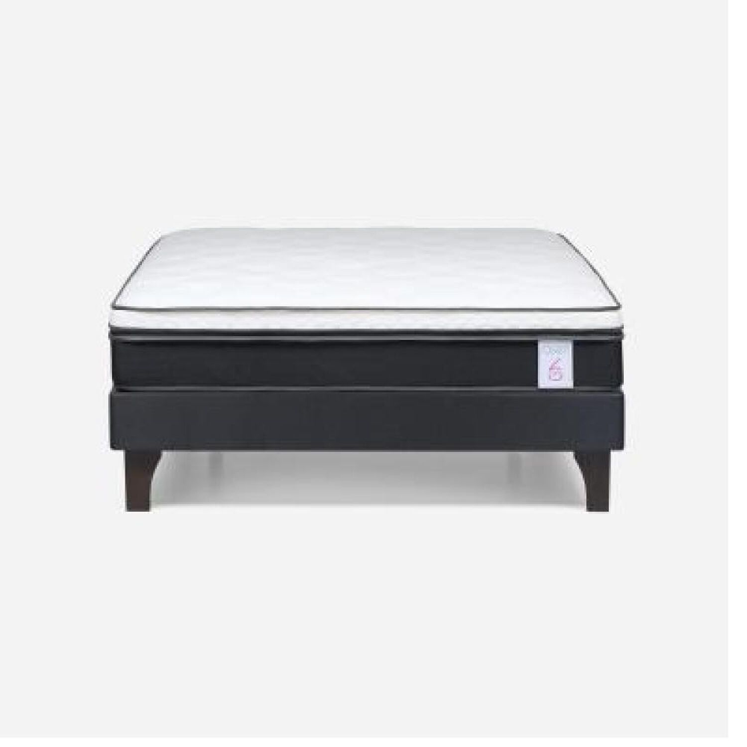 Cama Europea Rosen New Style 6 / 2 Plazas / Base Normal image number 8.0