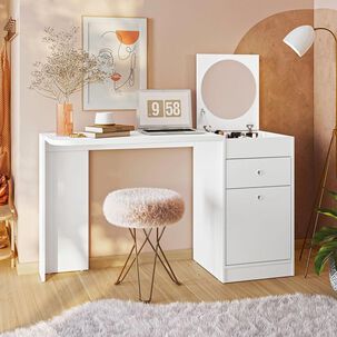 Tocador Vekkahome Vilna / 1 Puerta / 1 Caj&oacute;n