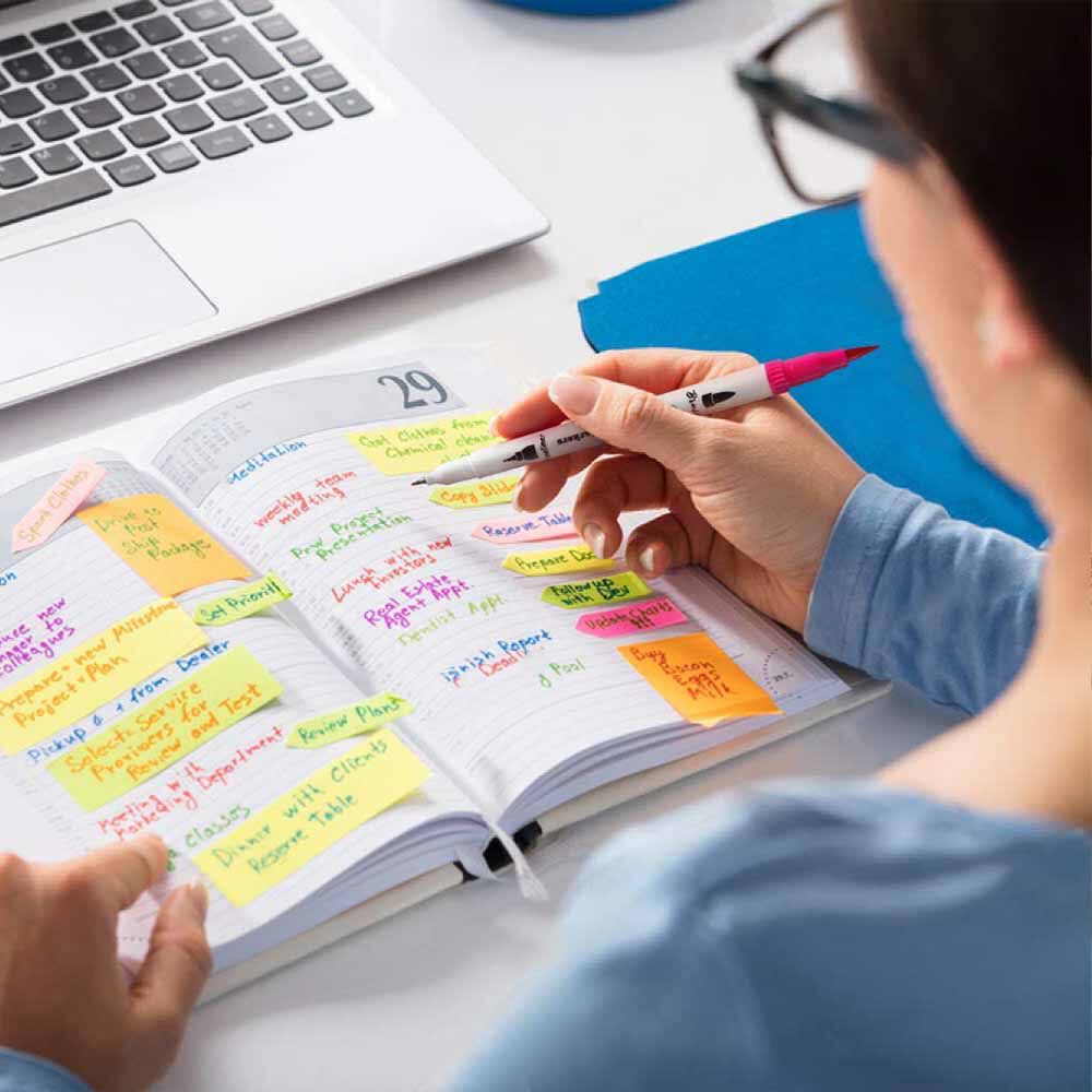 Ohuhu 36 Marcadores Doble Punta Acuarelables image number 5.0