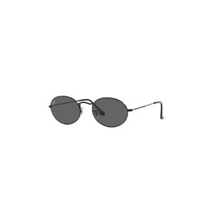 Lentes De Sol Oval Black Ray-ban