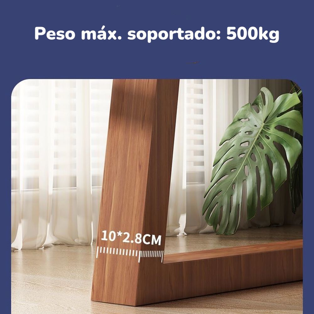 Comedor De Madera West 180x80x75cm By Lubabycas image number 4.0