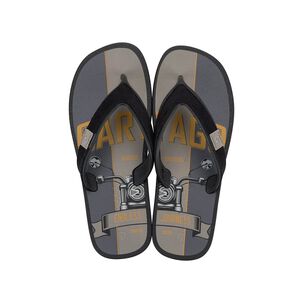 Sandalia Hombre Negro/gris Dakar Ad Cartago