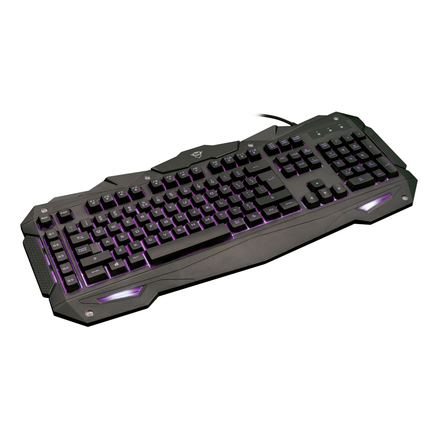 Teclado Gamer Trust Gxt 840 Myra Anti-ghosting Multiplataformas image number 4.0