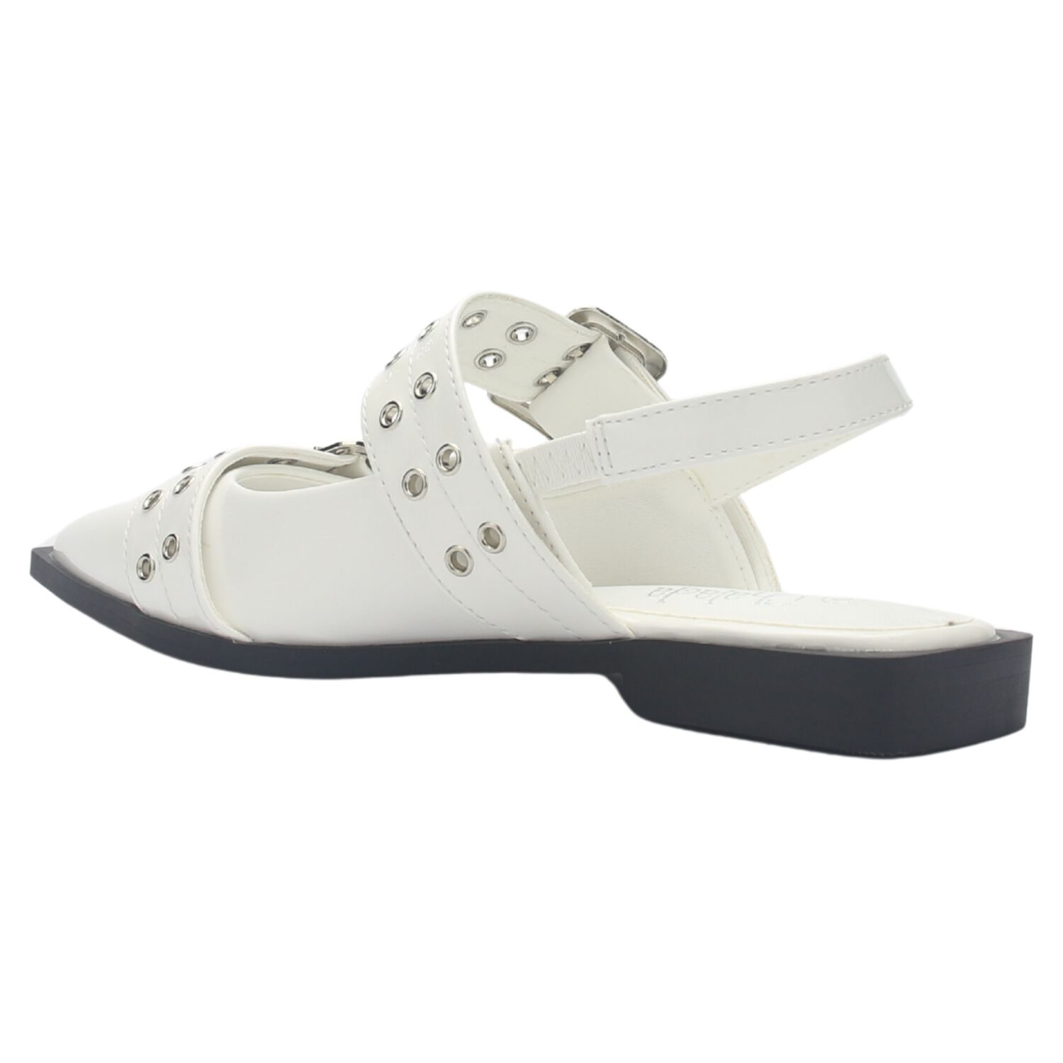 Ballerina Mujer Chalada Slik-21 Blanco Casual image number 10.0