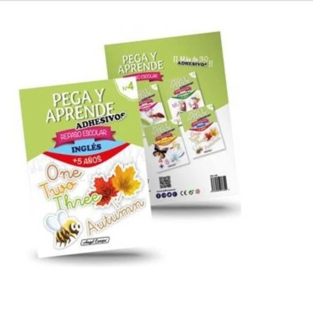 Libro Escolar Pega Y Aprede Ingles No. 5 image number 0.0