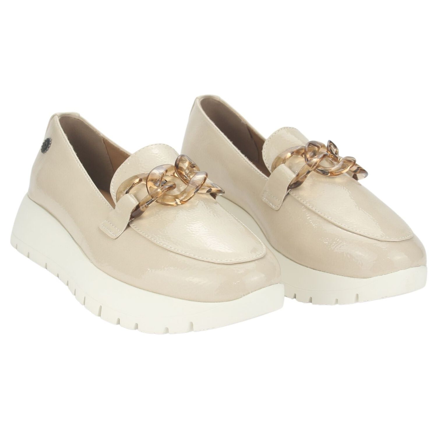 Mocasin Chalada Mujer Wonder-1 Beige Casual image number 4.0