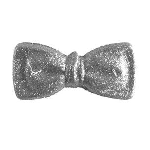 Corbatin Glitter Dorado/plata
