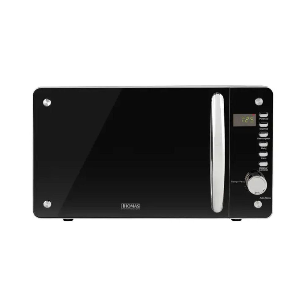 Microondas Electrico 20l 800w Negro Gris Th-20dm Thomas image number 1.0