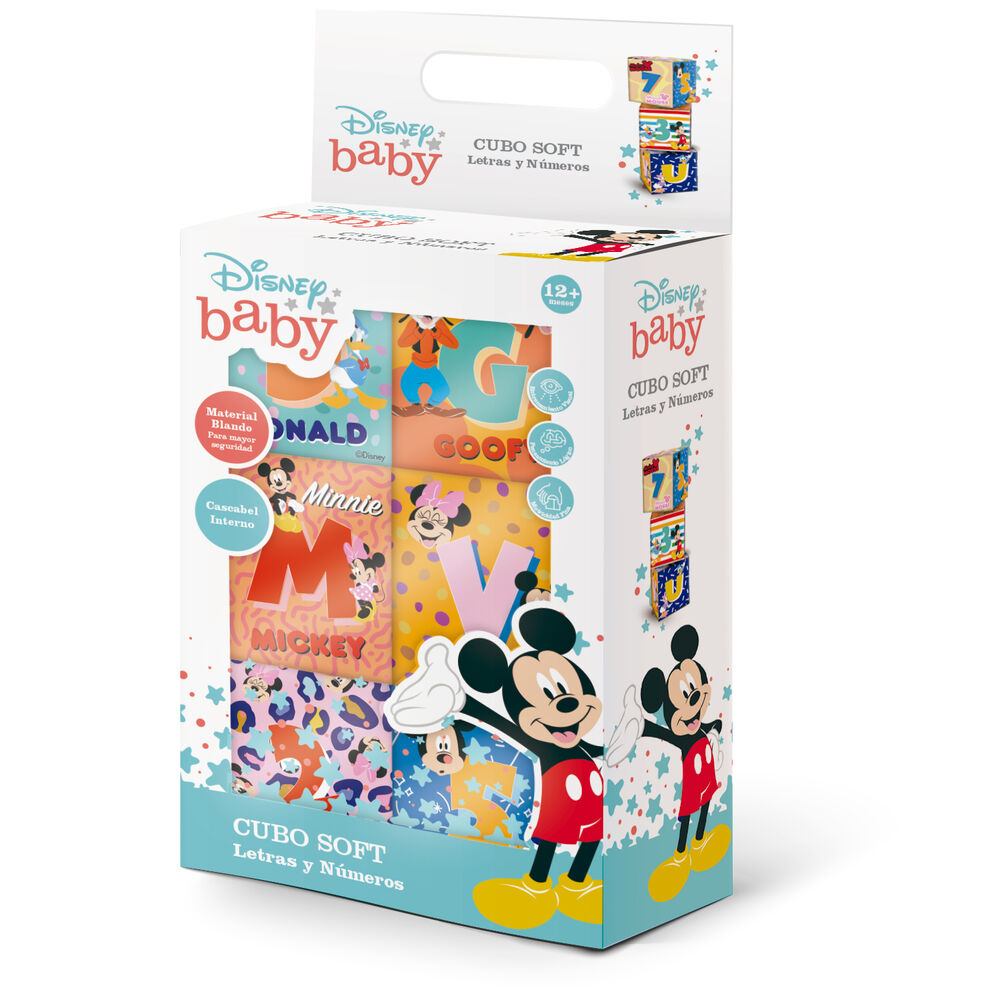 Cubo Soft Letras Y Números Disney Baby image number 0.0