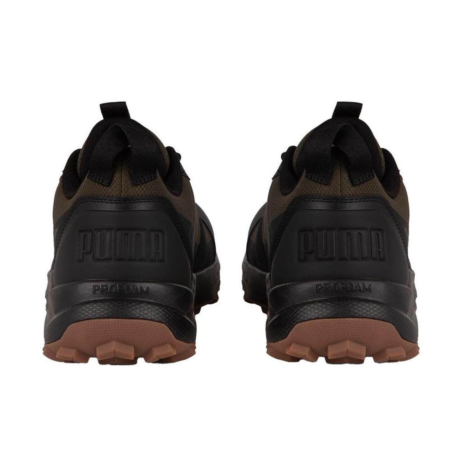 Zapatilla Outdoor Unisex Puma Boulder Wtr Lo Dark Olive- Black-gum image number 3.0