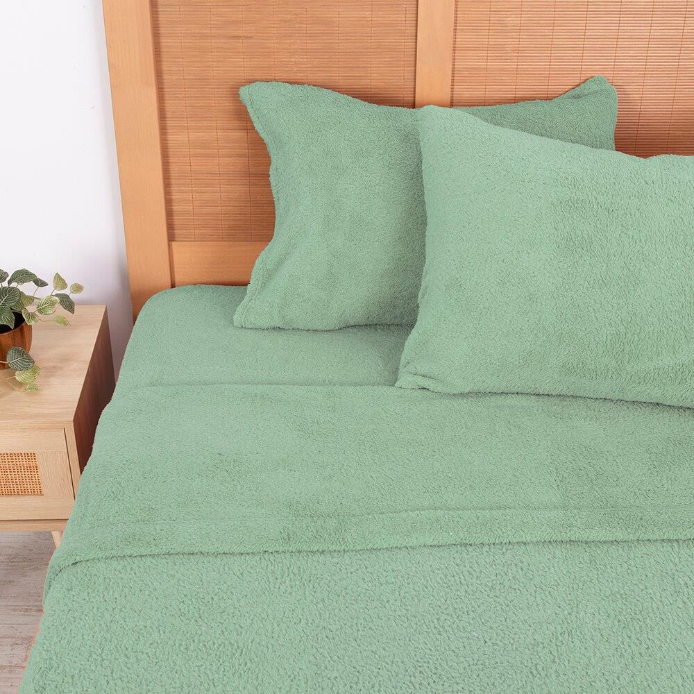 Sabana Sherpa Lisa King Verde image number 0.0