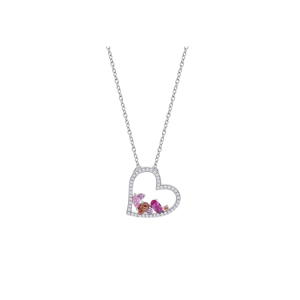 Collar Lp3914-1/1 Lotus Silver Mujer Leros image number 0.0