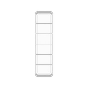 Organizador De Caj&oacute;n Closet Logic Peque&ntilde;o Transparente