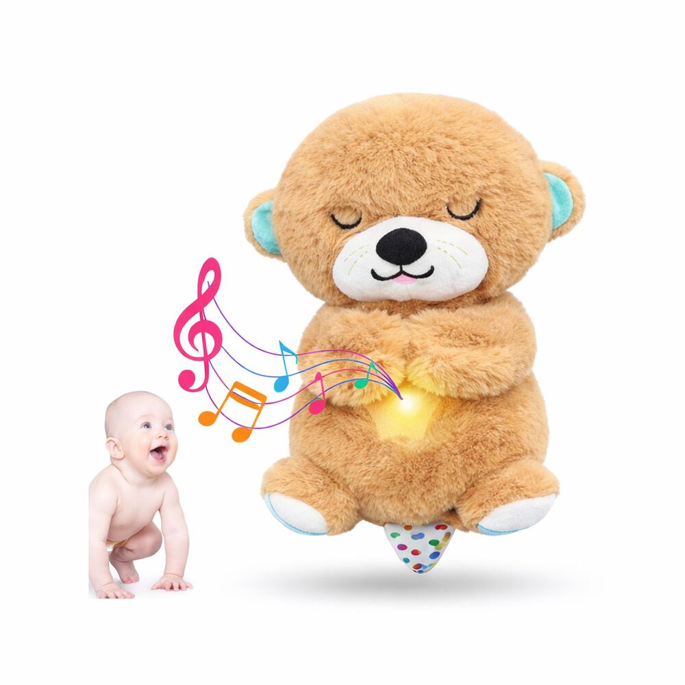 Nutria Peluche Relajante Luz Musical Juguete Respiraci&oacute;n image number 22.0