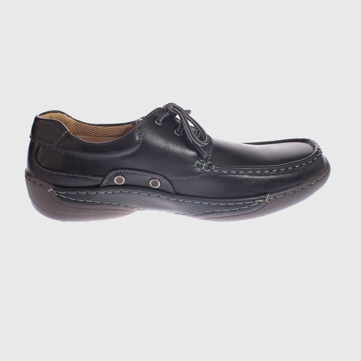 Zapato Casual Negro Modelo Italiano Art. 8ask38005black image number 3.0