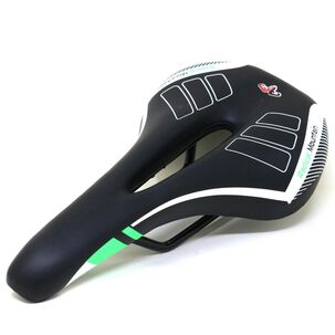 Asiento Mtb Prost Negro/verde Radical Mountain
