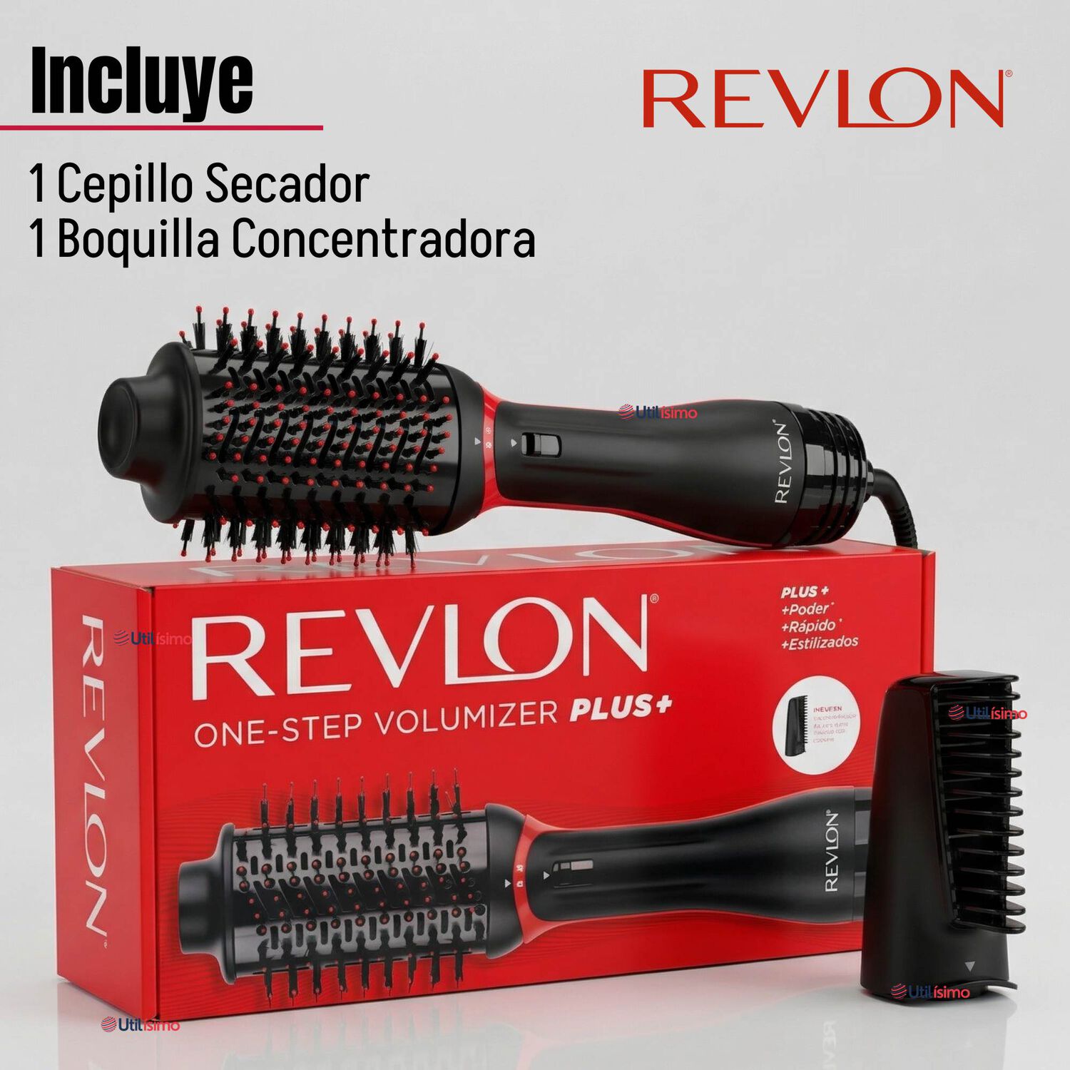 One Step Secador Alisador Voluminizador Revlon 1200w Plus + image number 1.0
