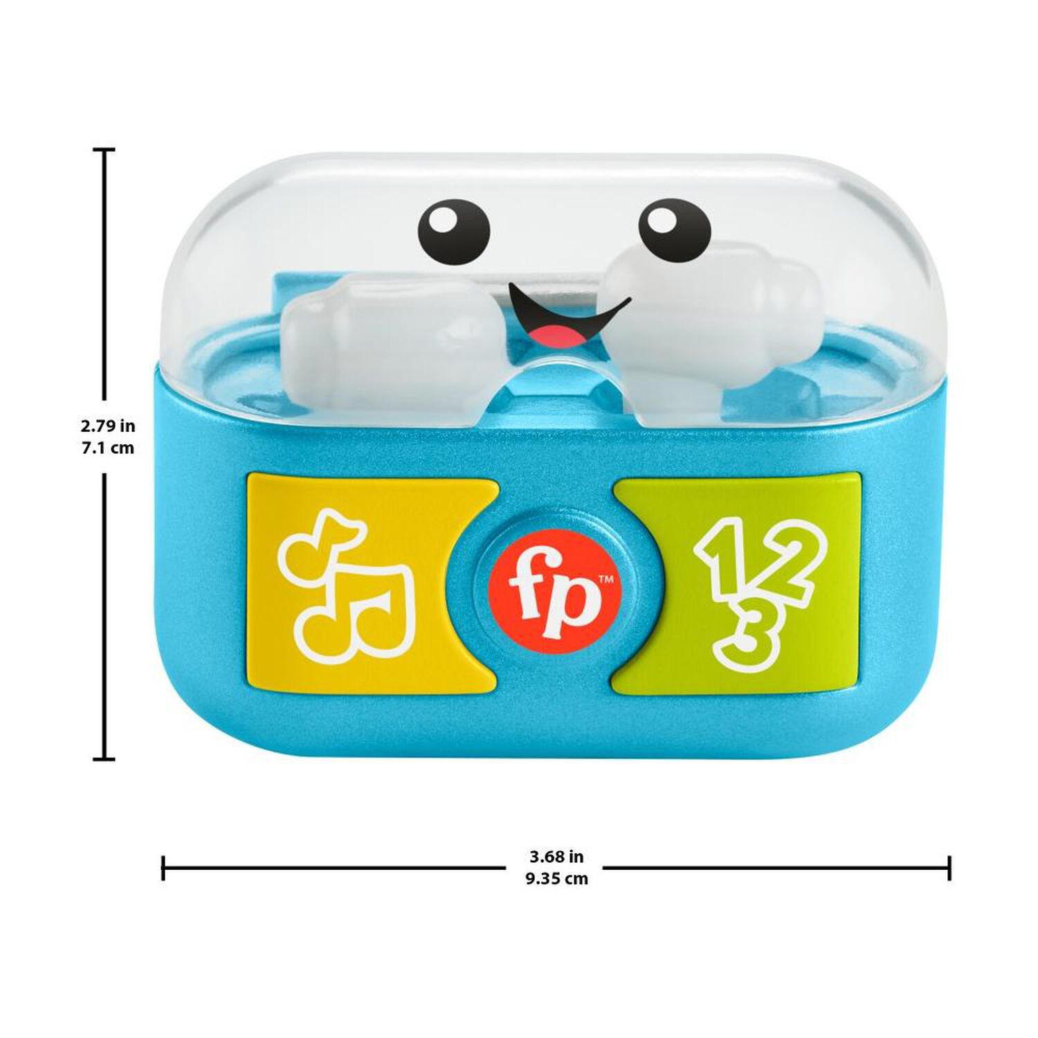 Juguete Para Bebe Fisher-price R&iacute;e Y Aprende Aud&iacute;fonos image number 2.0