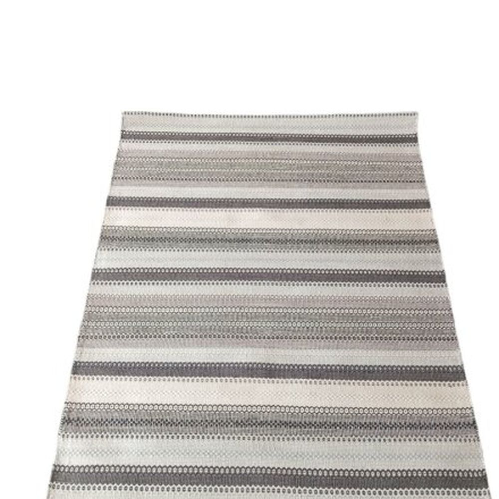 Alfombra Kelim Mediana Gris/negro image number 2.0