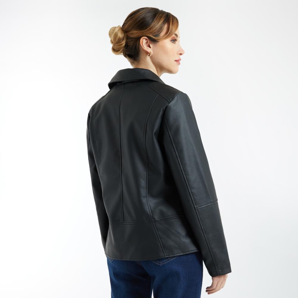 Chaqueta De Cuero Mujer Lasage image number 3.0