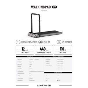 Kingsmith Trotadora Walkingpad R2 V2 (12km) Xiaomi