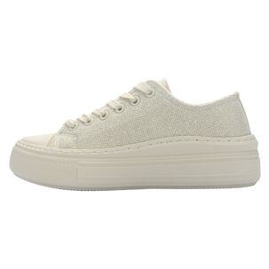 Zapatilla Mujer Chalada Clu-16 Beige Urbano