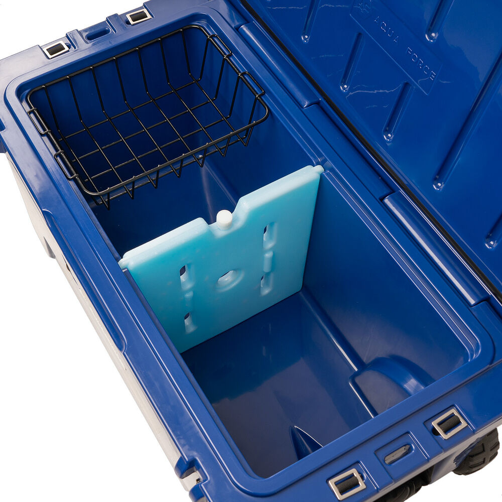 Cooler Box+ruedas 70qt / 66,2 L - Azul image number 7.0