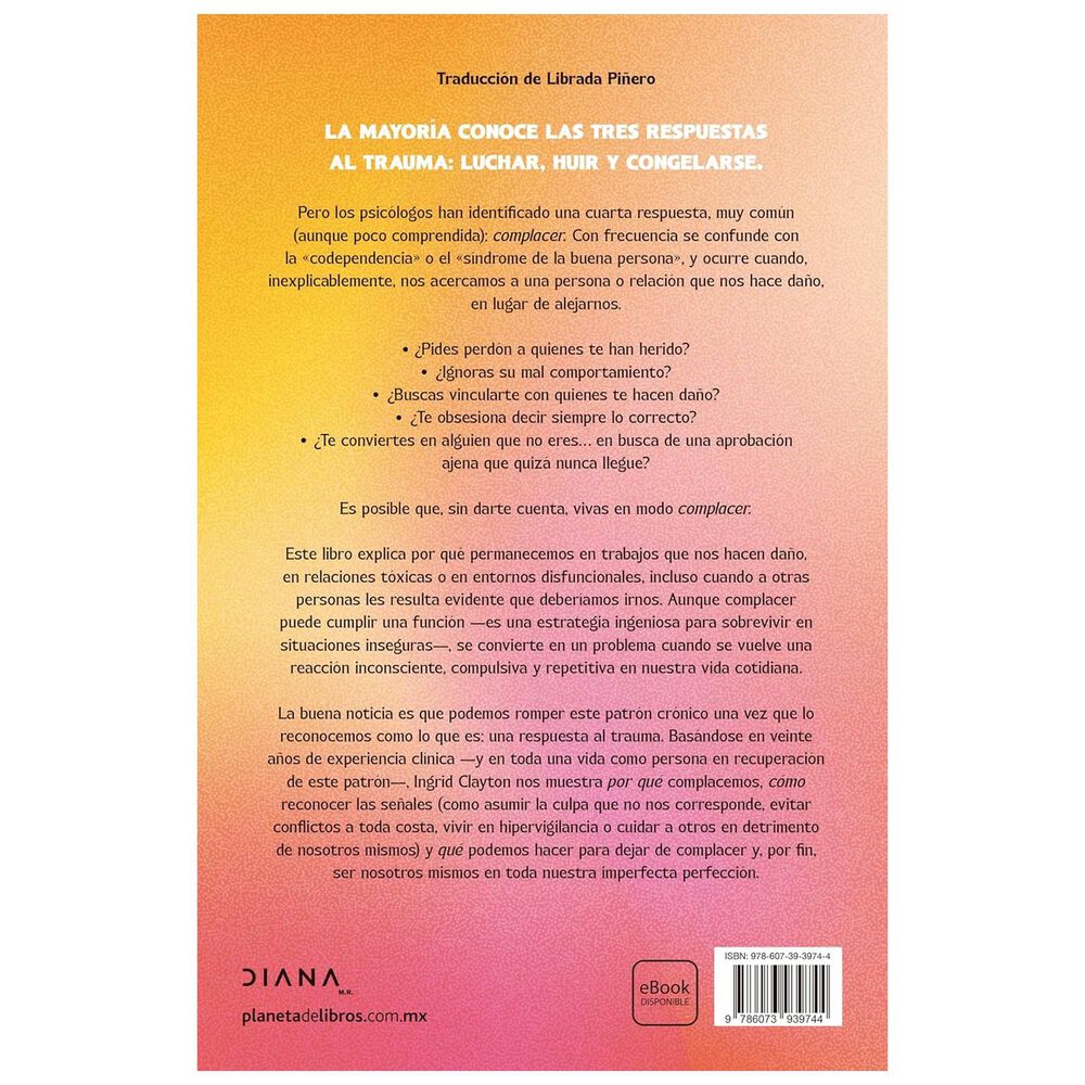 Complacer (tapa Blanda) - Ingrid Clayton | Libro image number 1.0