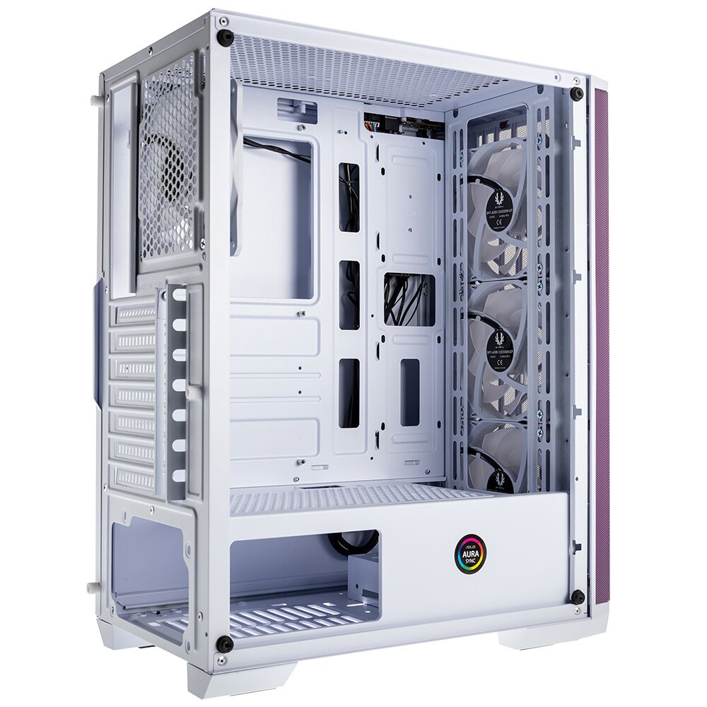 Gabinete Bitfenix/ Nova Mesh Se Atx/ 4 Ventiladores/ Púrpura Blanco image number 10.0