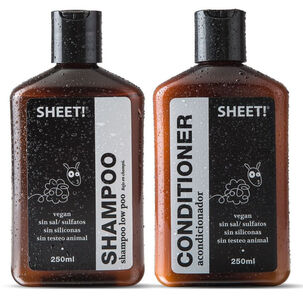Pack Shampoo + Acondicionador Low Poo Sheet