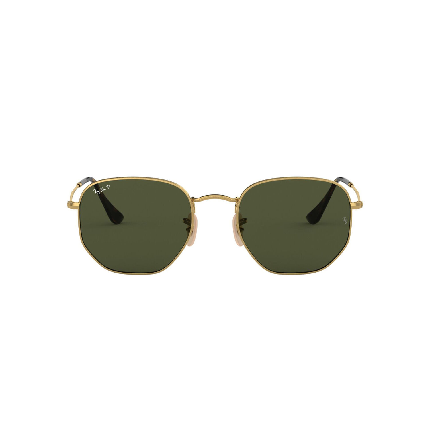 Lentes De Sol Hexagonal Verde Polarizados Ray-ban image number 0.0