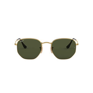 Lentes De Sol Hexagonal Verde Polarizados Ray-ban