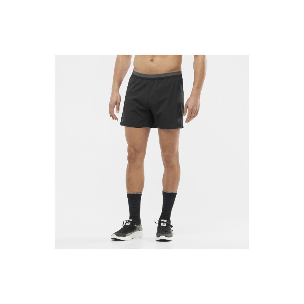 Shorts Hombre Cross 5'' Shorts M Deep Black Salomon image number 2.0
