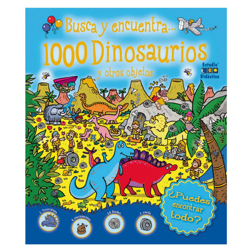 1000 Dinosaurios Y Otros Objetos image number 0.0