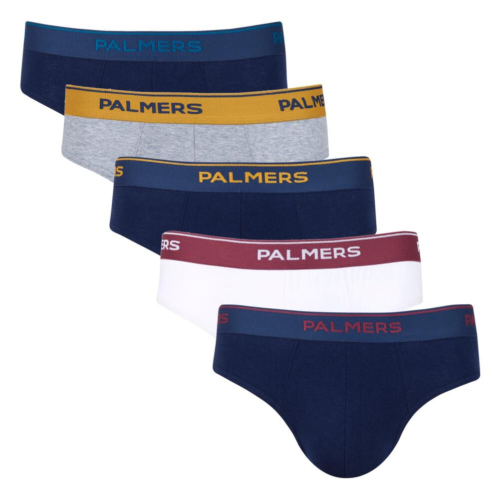Pack Slips Hombre Palmers / 5 Unidades image number 0.0