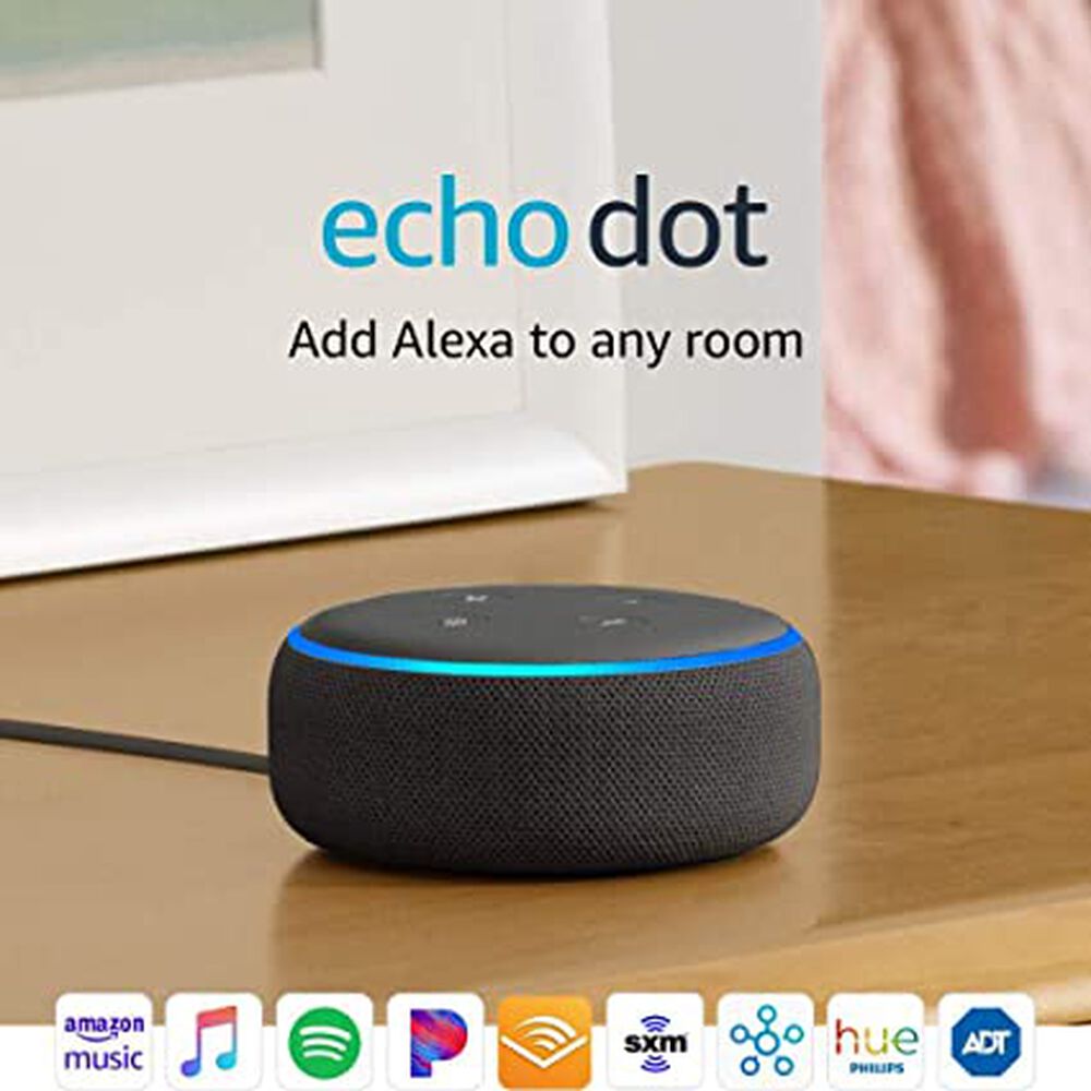 Amazon Echo Dot 3 Con Asistente Virtual Alexa Charcoal image number 1.0