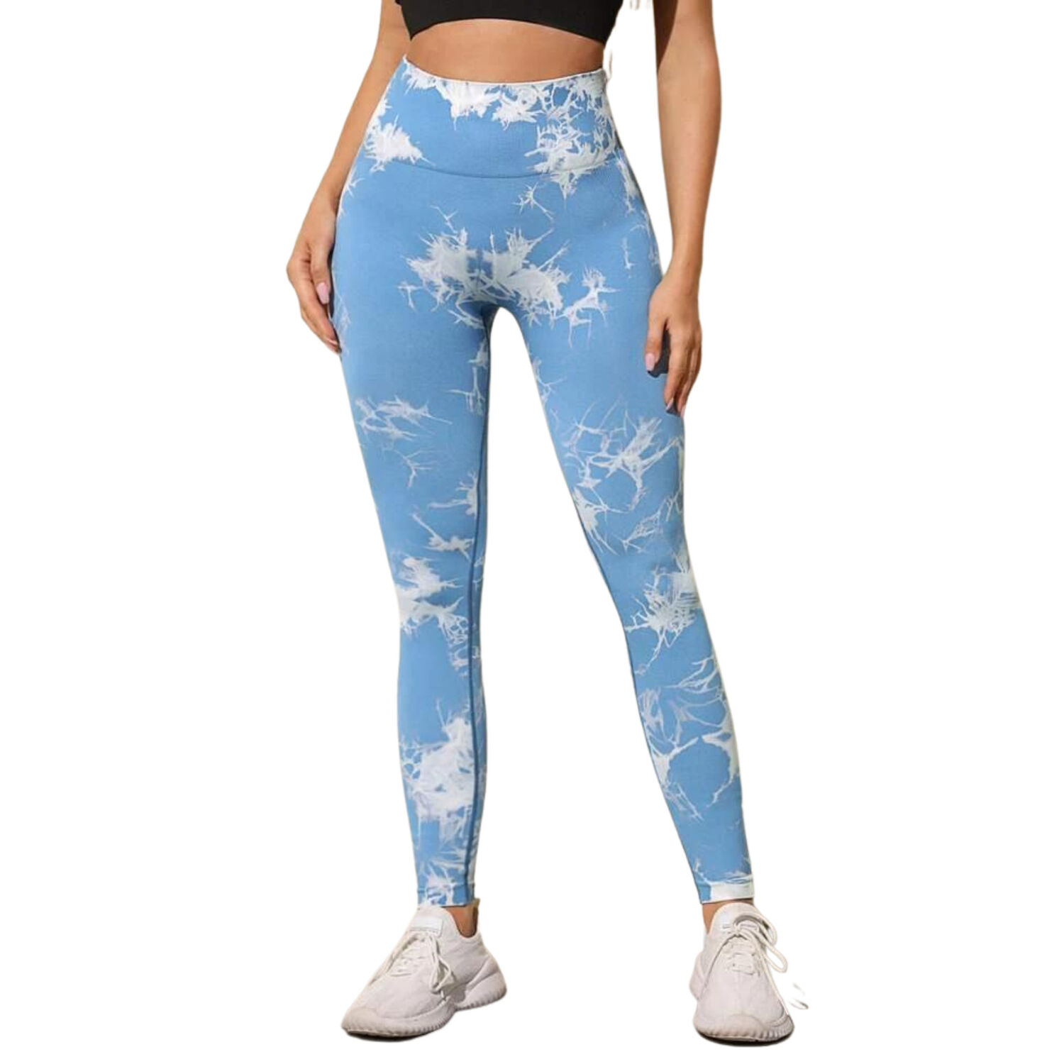 Calzas Leggings Push Up Sukha Celeste Oscuro image number 1.0