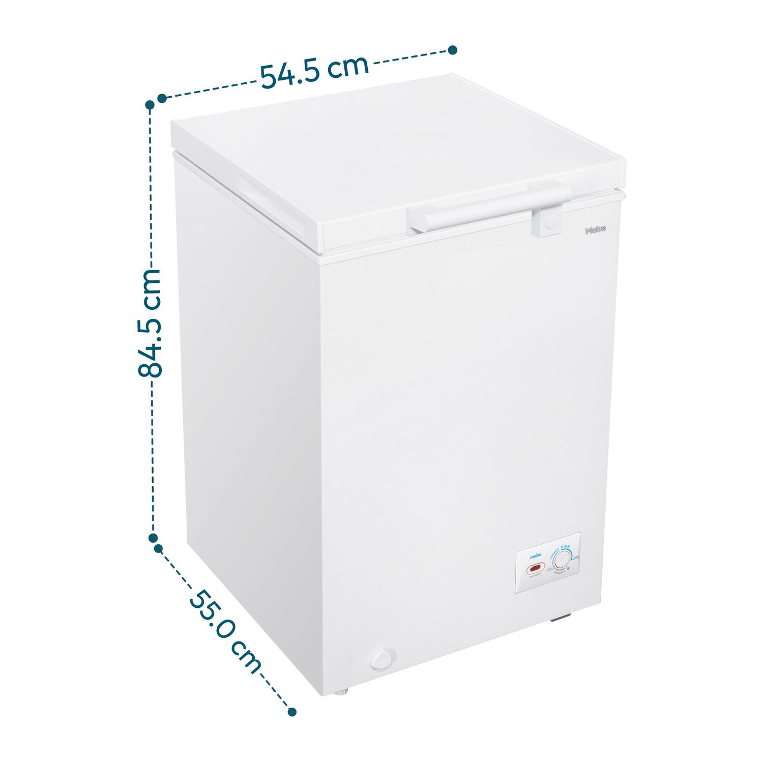Freezer Horizontal Mabe FDHMHM100PPLB0 / Fr&iacute;o Directo / 98 Litros / E image number 3.0