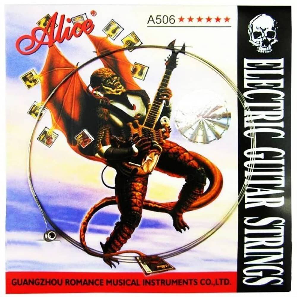 Set De Cuerdas Alice Para Guitarra El&eacute;ctrica A506l image number 0.0