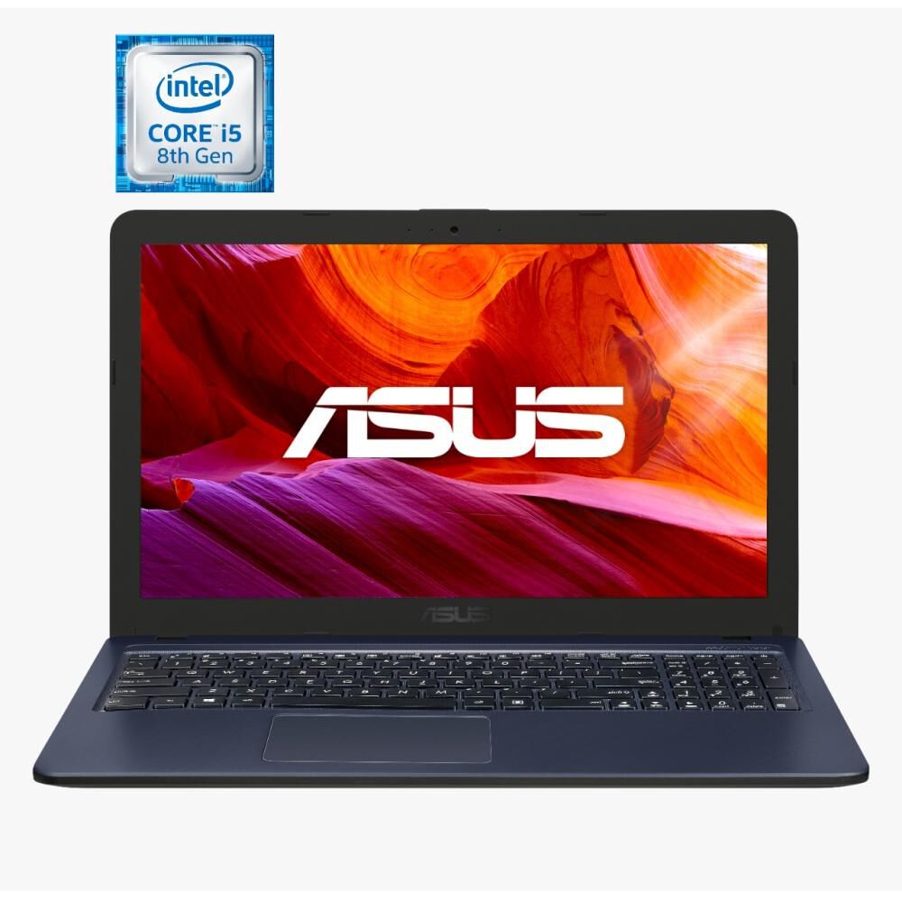 Notebook Asus X543ua-dm2074t / Star Grey / Intel Core I5 / 8 Gb Ram / Intel® Uhd Graphics 620 / 1 Tb / 15.6" image number 1.0