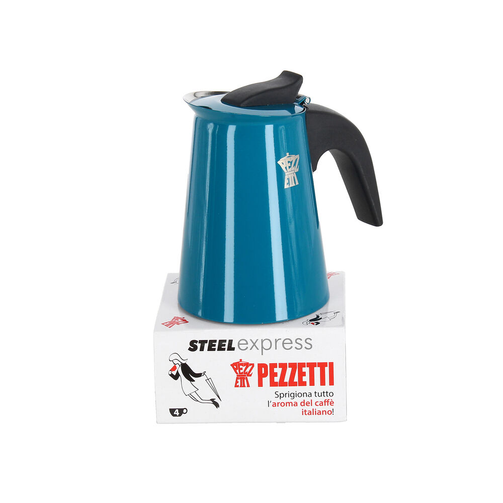 Cafetera Steel Express 4 Tazas