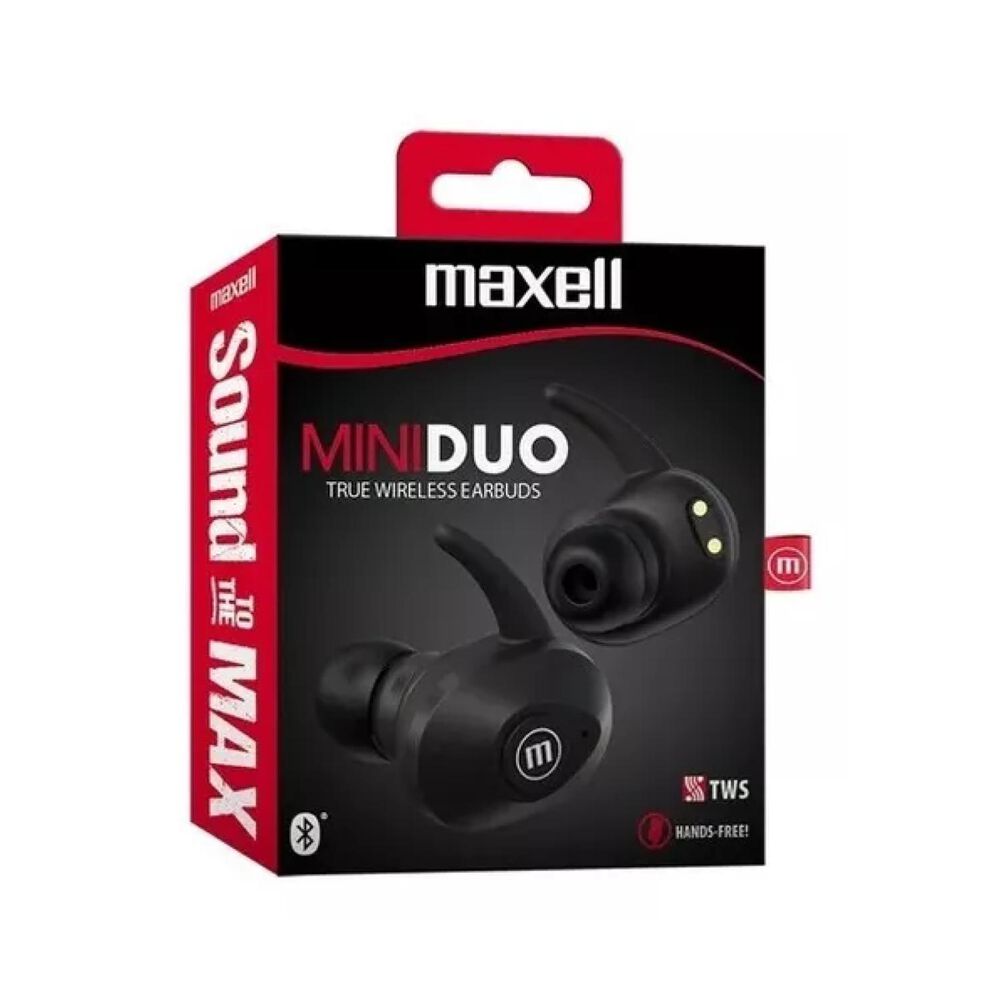 Audifonos Bluetooth Tws In Ear Recargables Negro Miniduo image number 2.0