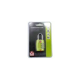 Candado Seguridad Para Bolsos Y Maletas Con Clave Verde - Ps