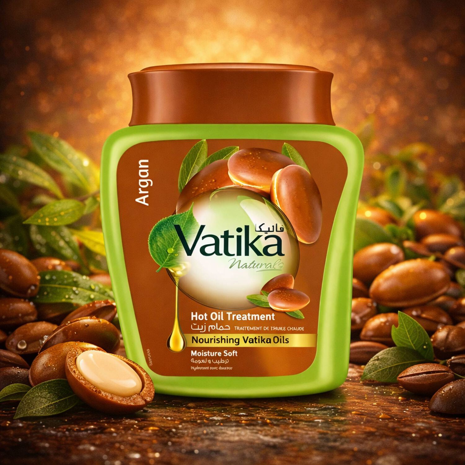 Vatika Tratamiento Capilar Argan 500 Gr image number 1.0