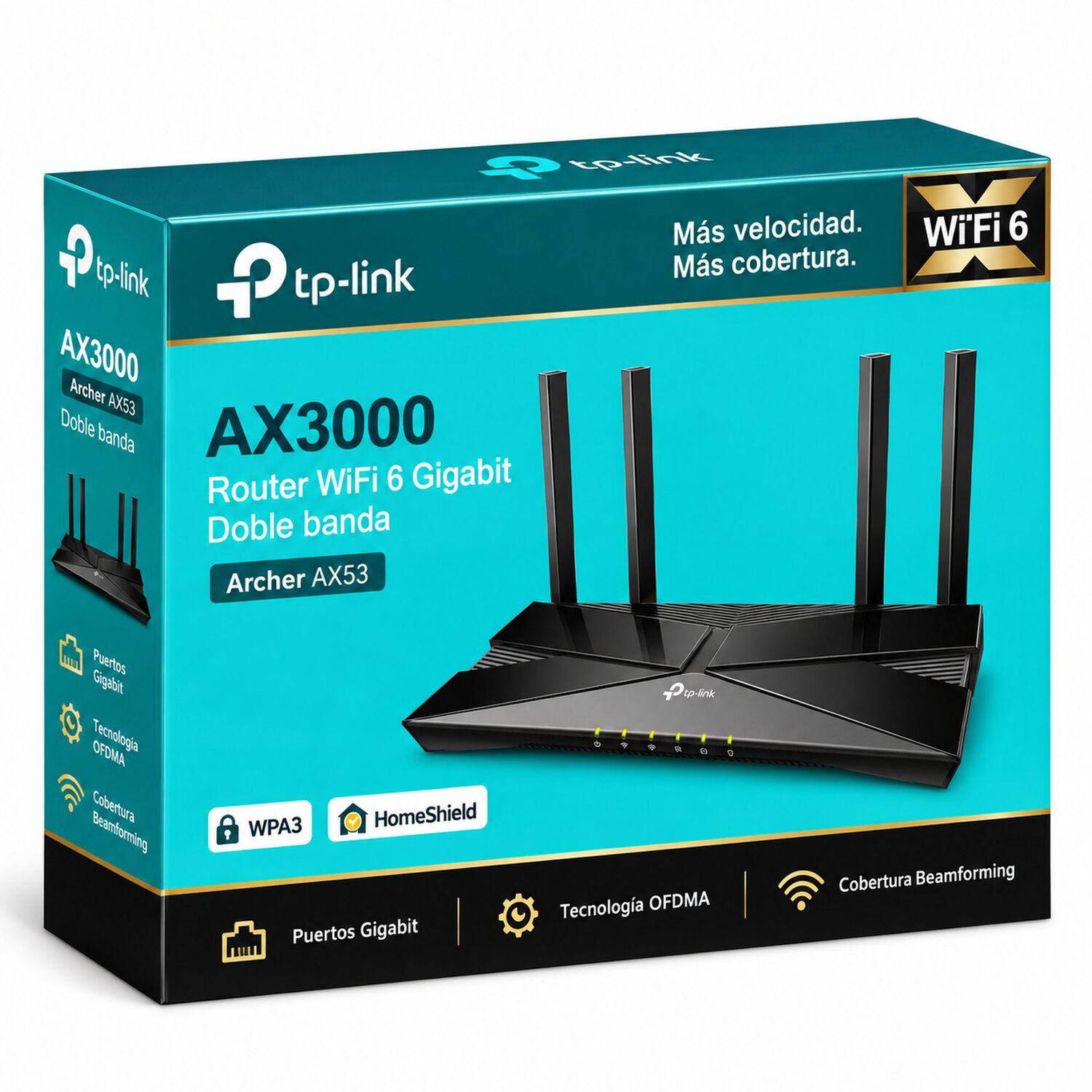 Router Tp-link Archer Ax53 Wifi 6 Ax3000 Doble Banda Gigabit image number 7.0