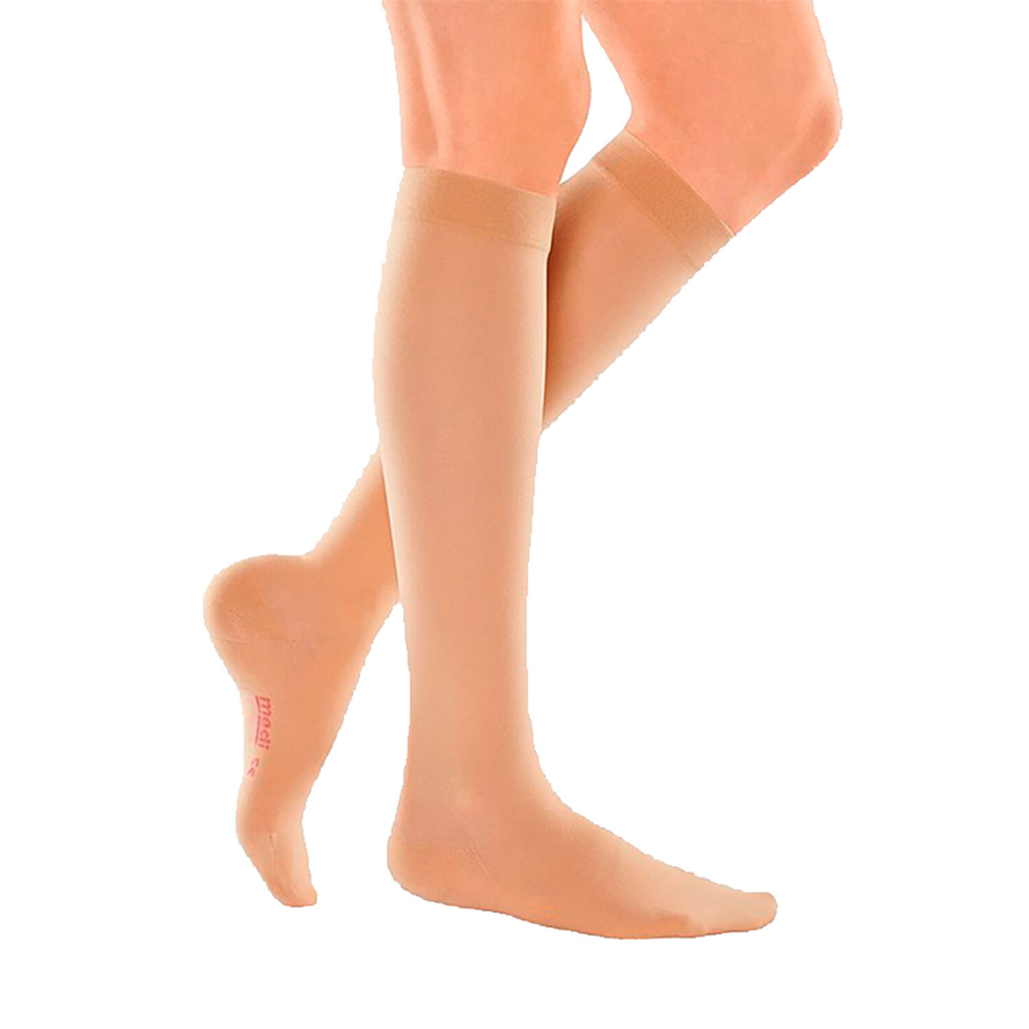 Calcetines De Compresi&oacute;n Negros Medi Travel Para Mujer-talla L-medi image number 0.0