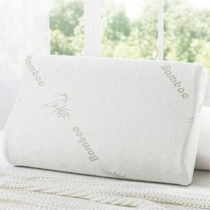 Pack 2 Almohadas Viscoel&aacute;sticas Y Memoria Con Funda Bamb&uacute;