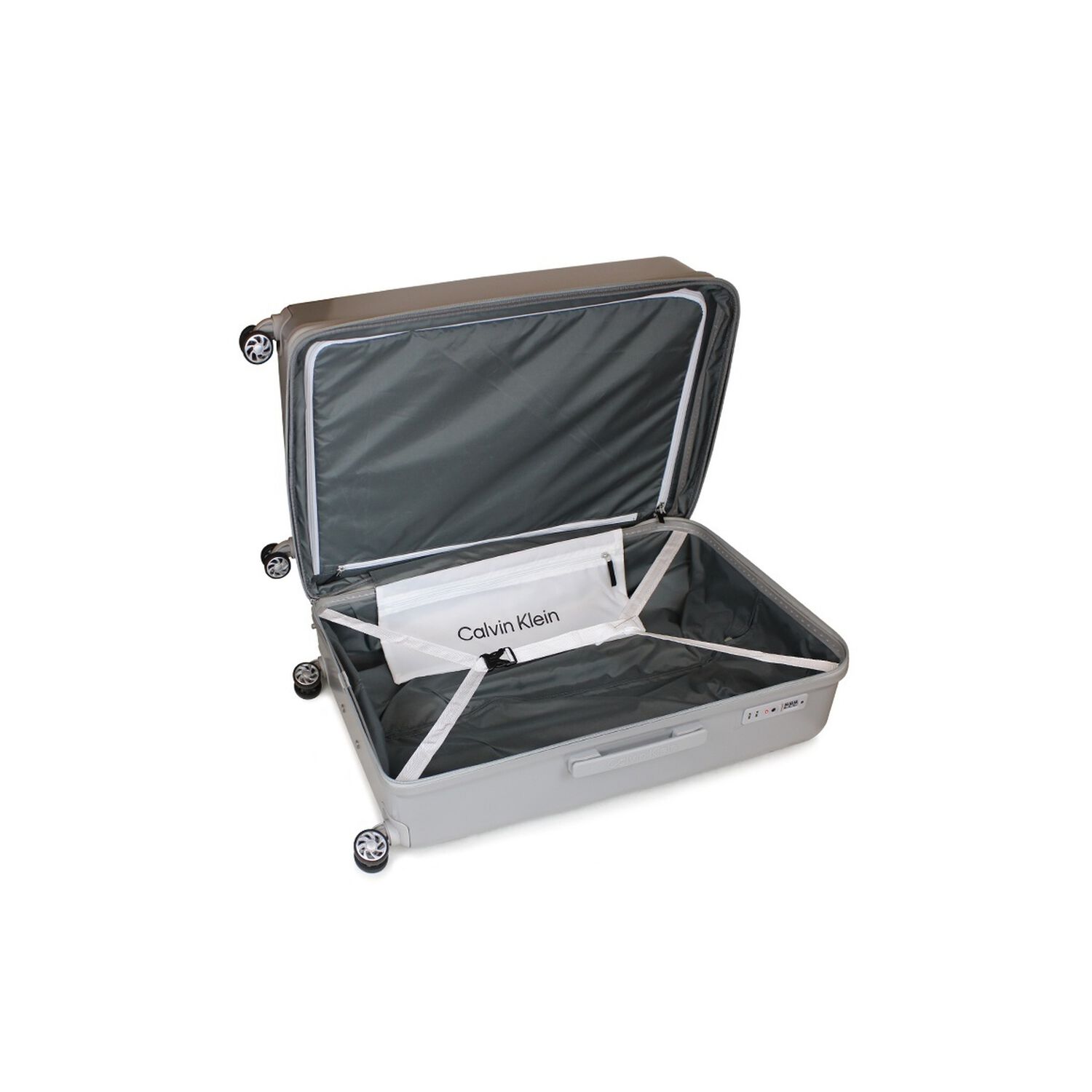 Maleta Mediana Rome 20kg Gris Calvin Klein image number 1.0