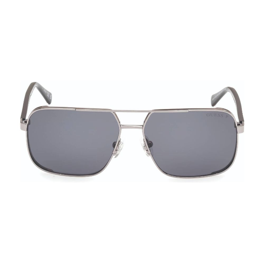 Lentes De Sol Plateado Polarizados Guess image number 0.0