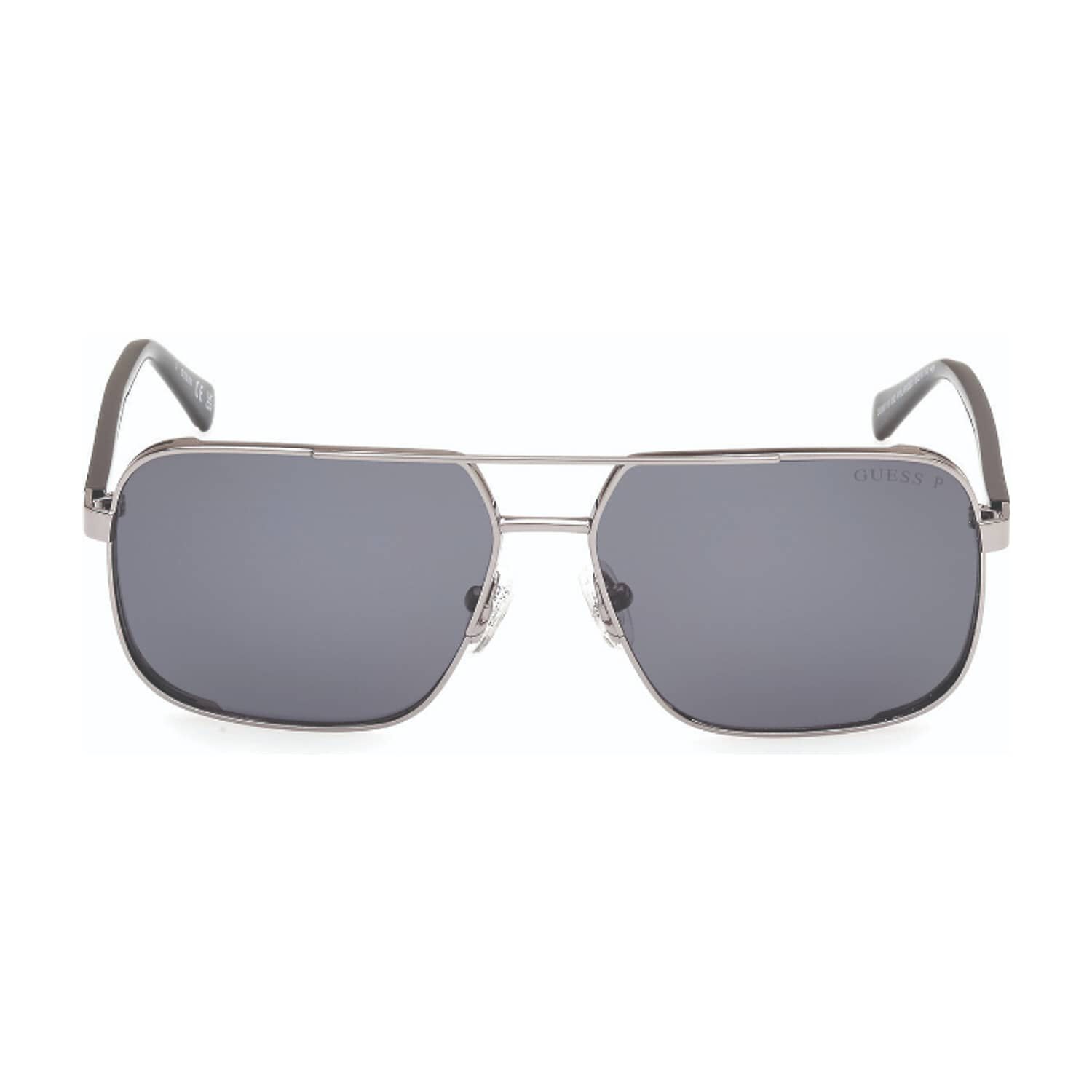 Lentes De Sol Plateado Polarizados Guess image number 0.0